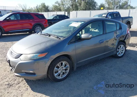 2010 Honda Insight Ex from USA, damaged, VIN JHMZE2H78AS003156